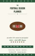 The Football Season Planner 2026 — 502 pages, all 32 NFL teams