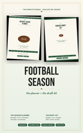 The Football Season Bundle 2026-27 — Planner + Draft Kit