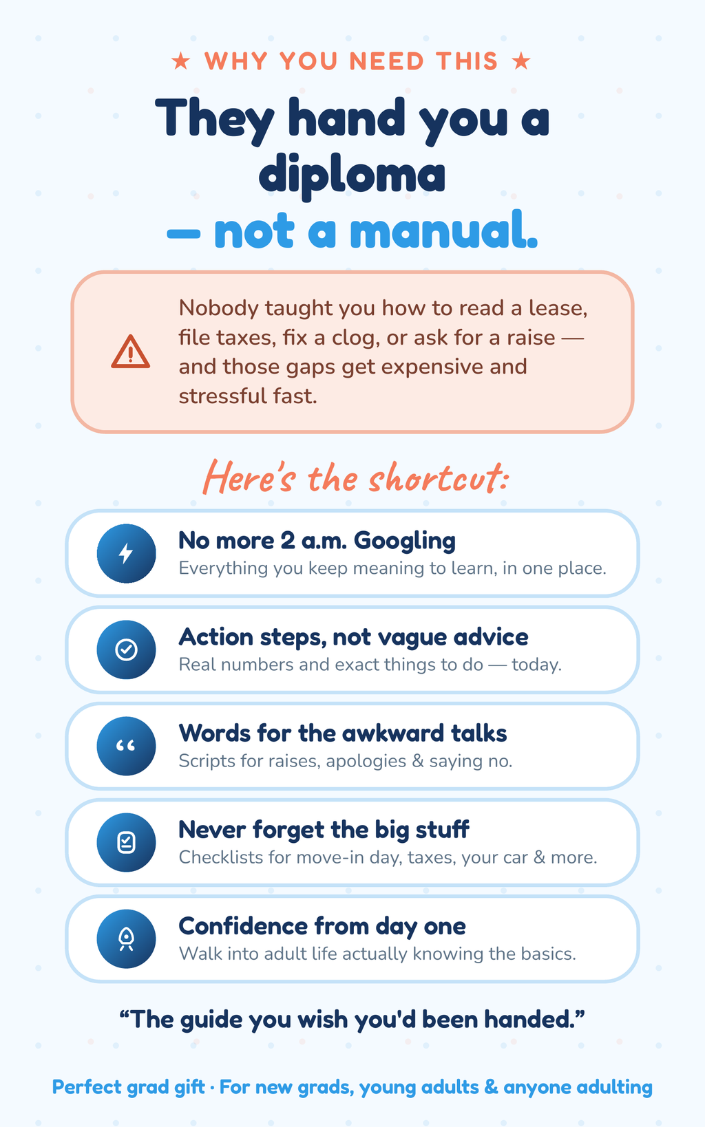 How to Adult: 50 Things School Never Taught
