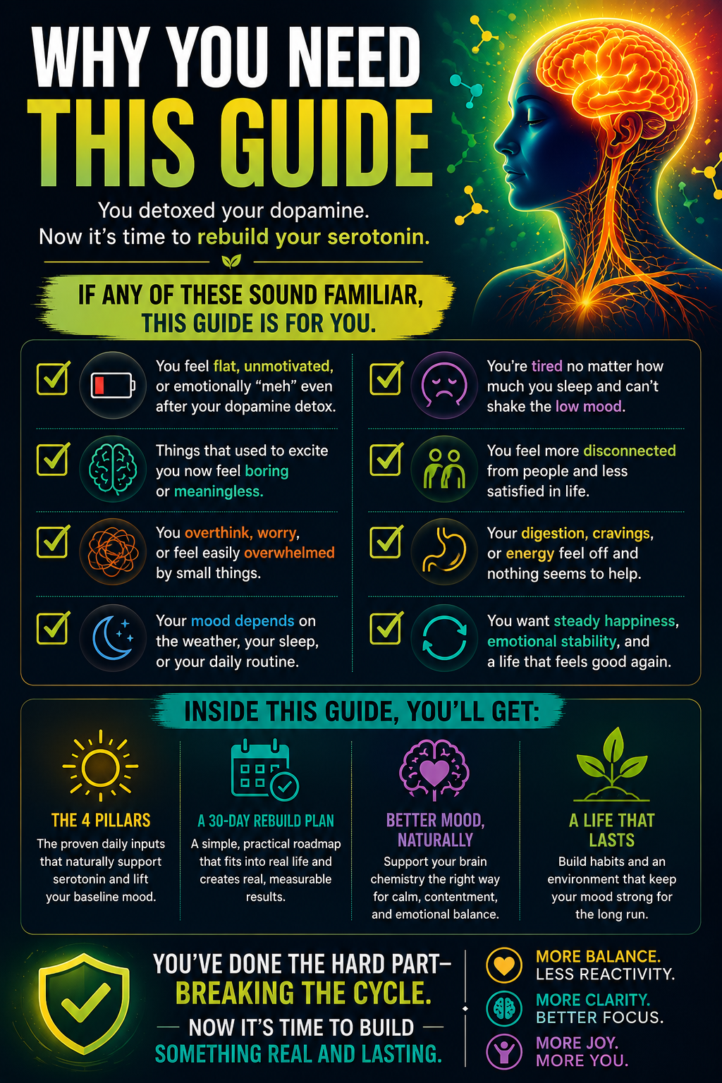 How to Rebuild Your Serotonin: Recover After Dopamine Detox